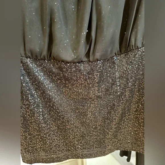 BRAND NEW - Gorgeous Sequined & Sheer Dress! 👗 Size 14 - Must See!!! 💗 - Picture 4 of 11